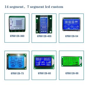 Backlight Optional Colors 16 Segment TN LCD 14 Segment Large 7 Segment LCD