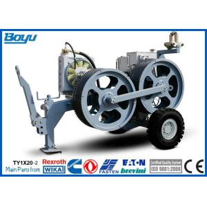 High Power Cable Stringing Equipment / Underground Cable Pulling Winch for