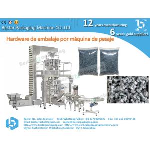 Bestar VFFS hardware packaging machine with 10-head weighing machine BSTV-450AZ