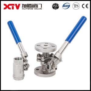 1/2" -2" Normal Temperature Manual 2PC Flanged Ball Valve with ISO 5211 Direct