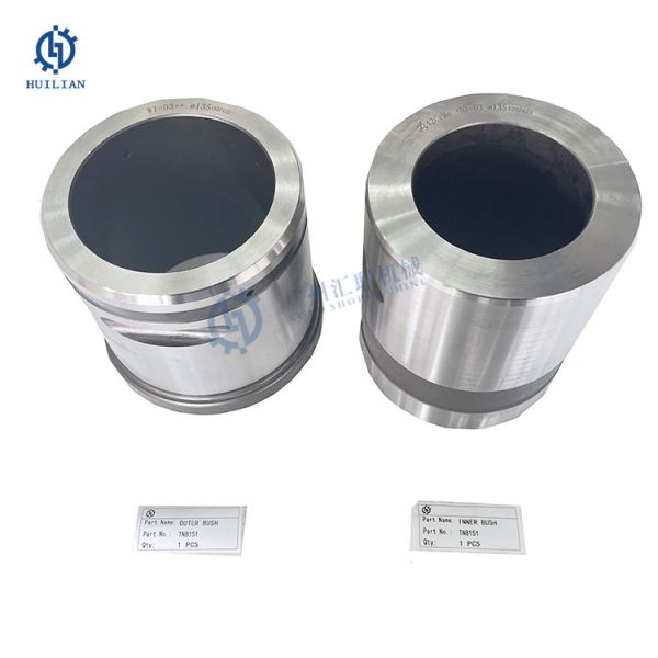 JTHB210 JTHB210-3 TNB151 Outer Inner Bush For KOMATSU Hydraulic Breaker Bushing