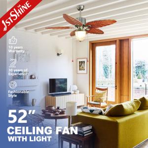 42 Inch Luxury Ceiling Fan Light with AC 220V/50Hz and Traditional Design by