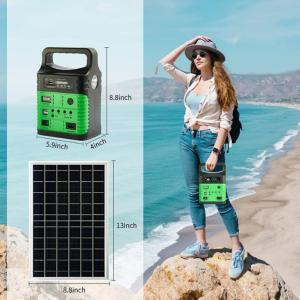 Wholesale Camping Portable Solar Panel Energy System Kit With Charger Radio Home Storage from china suppliers