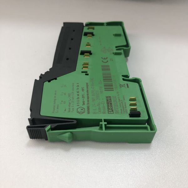 Phoenix IB IL 24 PWR IN/R/L-0.8A-PAC Inline Terminal Block 24 V DC Green Color