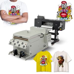 A1 Four Heads 65cm DTF Printer Conveyor Belt Baking Machine T Shirt Printing