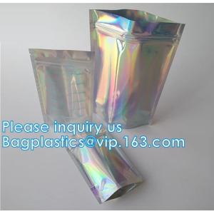 Laser Holographic Material Printed Heat Seal Aluminum Foil Packing Plastic Bag