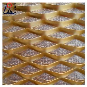 Hot Dipped Galvanized Carbon Steel Expanded Metal With Various Styles Metal