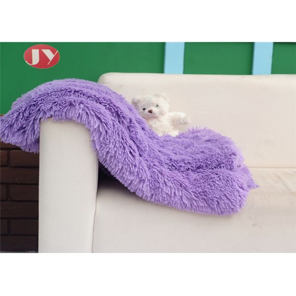 Super Soft colorful Long shaggy Plush Hair Fleece Blanket Throw for Couch Sofa Bed Elegant Cozy Warm Faux Fur