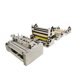 Toilet Paper Rewinding Embossing Machine Converting And Cutting Machine For
