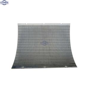 304 filter johnson wedge wire screen Stainless Steel sieve Bend Screen screen