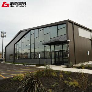 Steel Structure Workshop High Rise Prefabricated Hangar With Secondary Structure