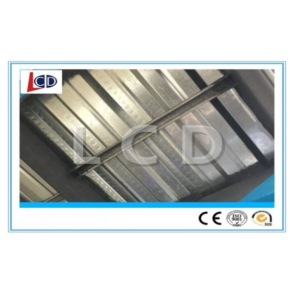 Customized Sheet Metal Roll Forming Machines , Metal Roof Forming Machine 22kw Main Power