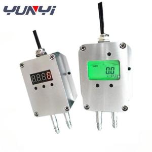 LCD Display Differential Pressure Transmitter Smart Wind Pressure Sensor
