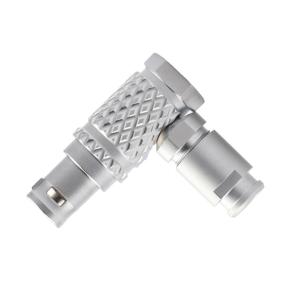 90° Angle Plug T3 5Pin B Series Circular Push-pull Self-locking Connector For