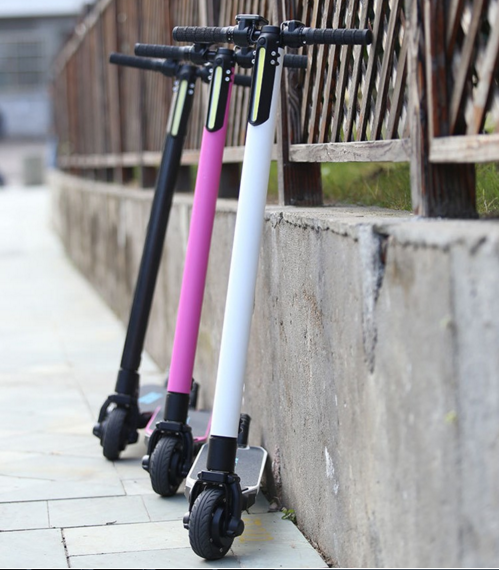 350 W 24v Folding Electric Scooters For Adults , CE Approved