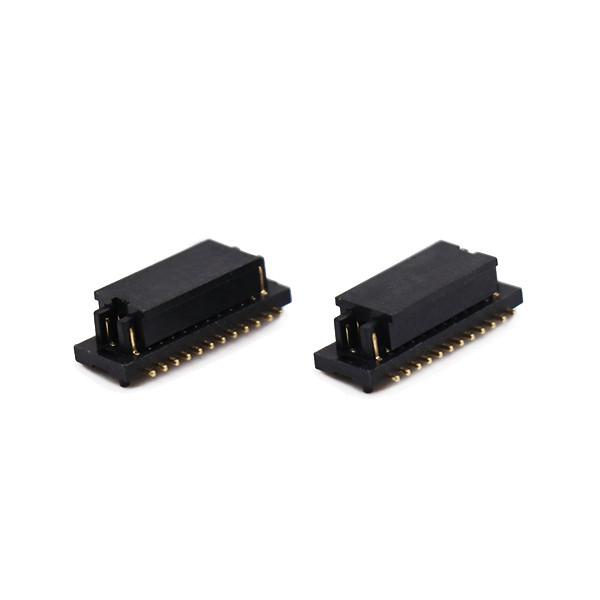 Quality Thin Spacing 0.8mm Pitch PCB BTB Connector Double Row Pin Header SMT Type for sale