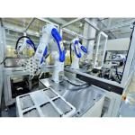 Handling Robotic Arm 6 Axis Yaskawa GP50 With CNGBS Robot Gripper For Handling