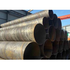 SAWH SSAW Steel Pipe ASTM A53 / A252 / A500 Spiral Submerged Arc Welded Pipe