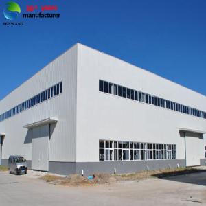 Custom Steel Structure Warehouse with PU Sandwich Wall Cladding