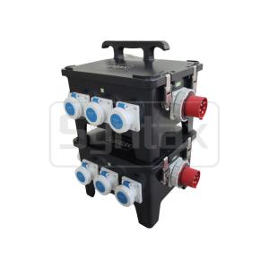 Syntax MP24 32A Portable Rubber Power Distro With RCBOs & MCBs Protection For