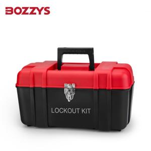 Wholesale Double Layer PVC Personal Lockout Toolbox With Removable Organizer Tray from china suppliers