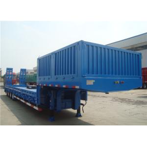 Multi - Axle 80T Extendable Semi Trailer With Dual Line Braking System