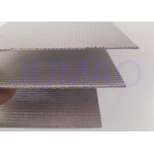 316L Sintered Wire Mesh Screen For Separation And Recovery Of Solid Particle