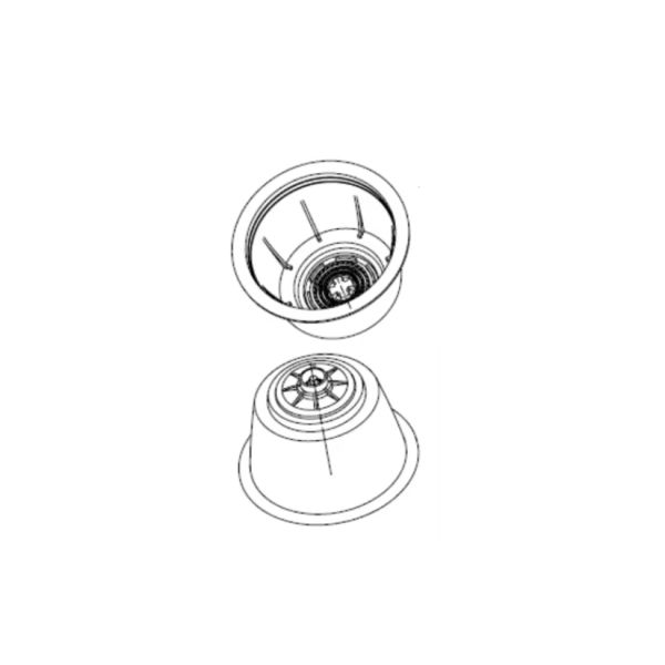 Food Grade Compatible Empty Coffee Capsule Ground Coffee Dolce Gusto Capsule