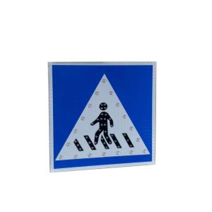 Wholesale IP55 Waterproof Solar Crossing Sign 5W Monocrystalline Lithium Battery from china suppliers