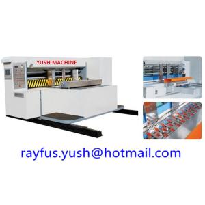 Automatic Corrugated Carton Box Making Machine Flexo Printer Slotter Die Cutter