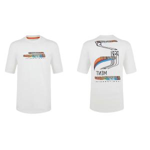 Wholesale Custom Design Color Round Neck White T Shirt Cotton For Man Men ODM OEM Puff DTG Printing from china suppliers