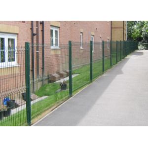 Green Hot Dipped Galvanized Welded Wire Mesh Fence By Mesh Size 50X100mm