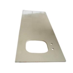 Light Beige Engineered Stone Quartz Countertops With Polished Finish Surface