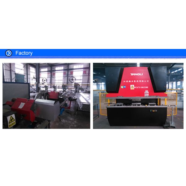 Cutting Hollow L Shaped Anodised Aluminium Angle for 200W PV Mounting System