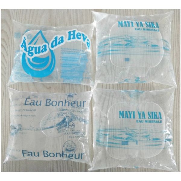 200ml/500ml pouch packaging water production line Plastic bag liquid filling