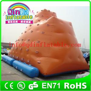 Inflatable float island Fun popular inflatable water game Inflatable iceberg for