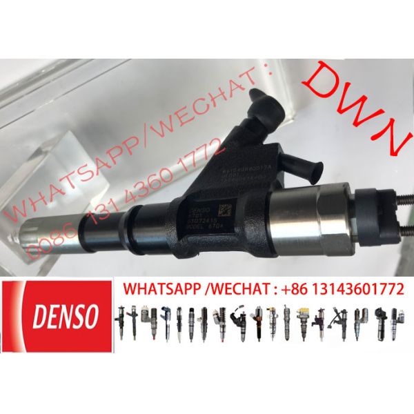GENUINE original DENSO Injector 095000-6701 095000-6700 0950006700 for HOWO heavy truck R61540080017A