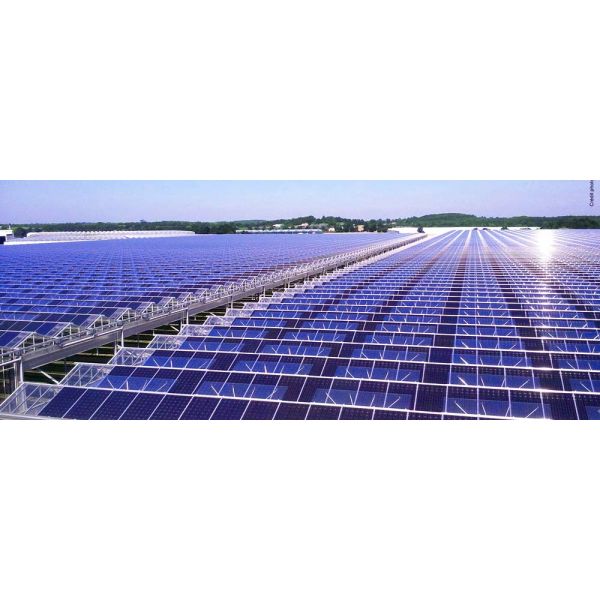 Roof Mounted Greenhouse Solar System For Farmland