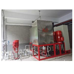Cooling And Suffocation Water Mist Fire Suppression System For Confined Spaces