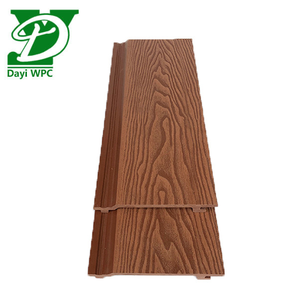156*21mm Wpc Outdoor Wall Panel Environment Friendly Anti Mildew