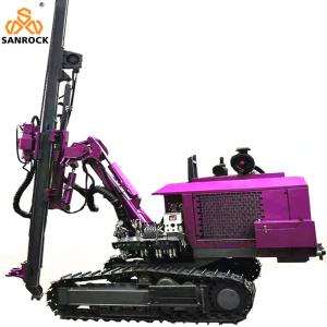 Mining Blast Hole Drilling Rig Equipment Portable Hydraulic DTH Drilling Rig