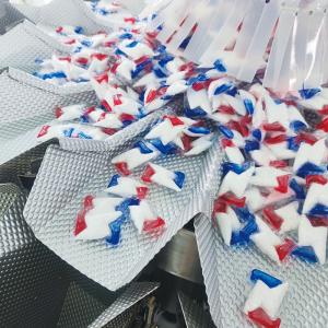 High Speed Automatic Dishwasher Detergent Tablets Pods Pouch Packing Machine