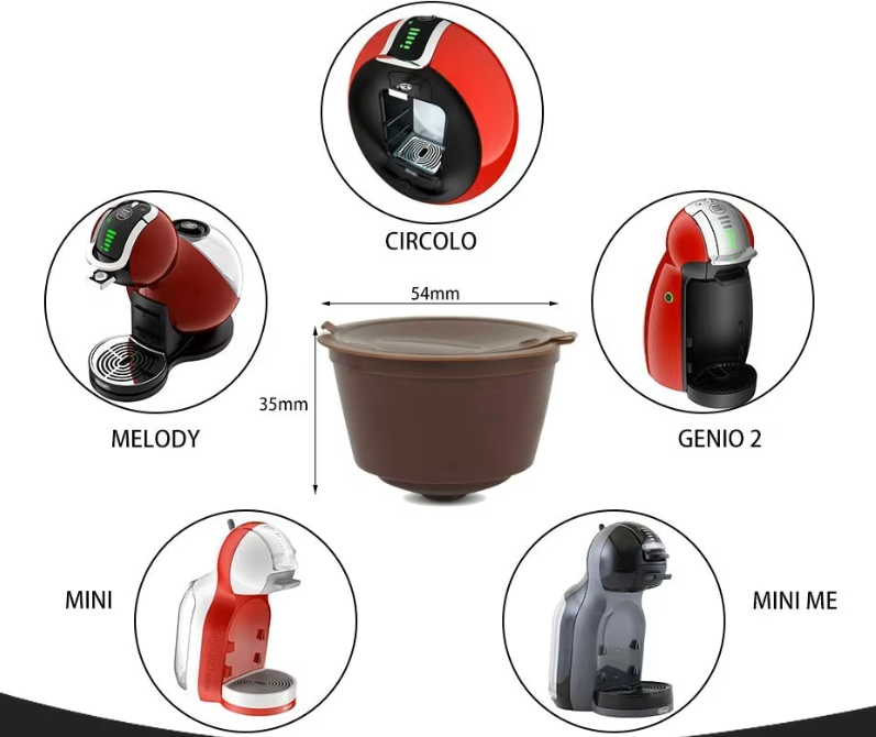 Compatible Reusable Coffee Capsule Cup Filter Cup Coffee For Caffitaly
