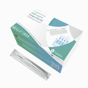Plastic CE SARS-CoV-2 Antigen Test Set Nasopharyngeal Swab 10 test/box