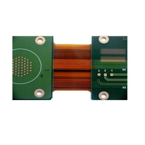 Multilayer UL 94V0 Rigid Flex PCB FR4 And Polymide Material RA Copper Immersion