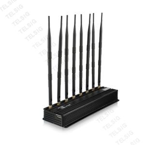 High Gain Omni Directional 8 Antenna Jammer Multifunction Desktop RF Signal