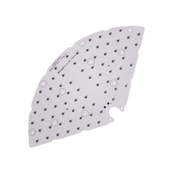 Quality Single Side Aluminum 94V0 LED Strip PCB White Black Silkscreen for sale