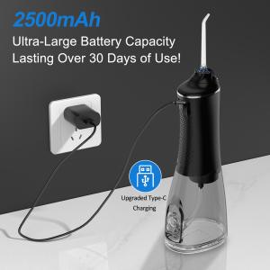 300ml Ipx7 Cordless Teeth Oral Irrigator Portable Dental Floss Tooth Cleaner