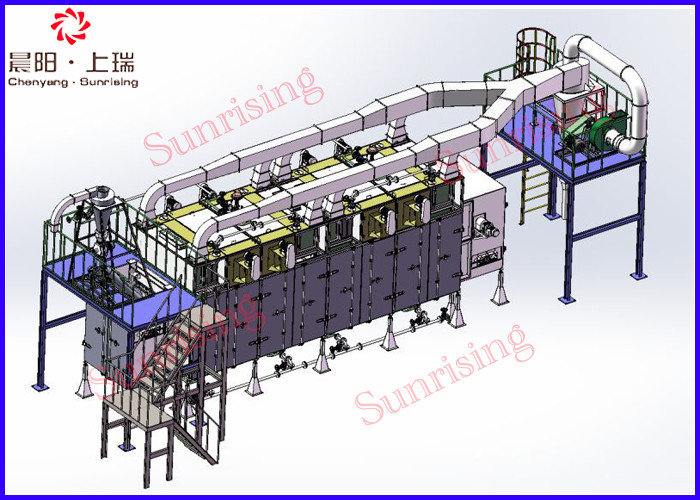 Double Screw Extrusion Corn Chips Making Machine , Corn Flour Food Extruder Machine