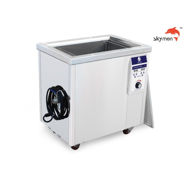Industrial ultrasonic cleaner with digital heating and timer ultrasonic power